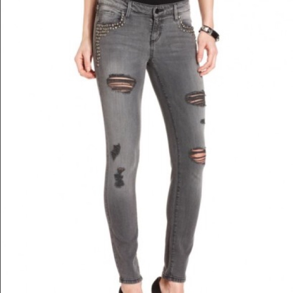 Guess Denim - Guess Kate studded skinny jeans sz 29